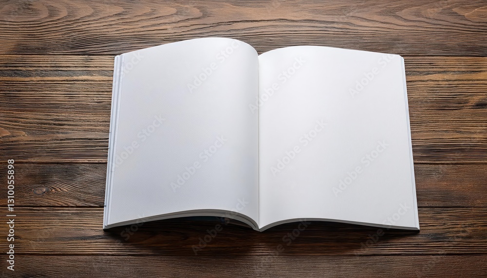 Responsive Design Mockup Blank Book on Wooden Table in Rustic Setting, Exuding Minimalistic Serenity and Elegance for Digital Art, Home Decor, or Inspiration Responsive Design Mockup Blank Book on Wooden Table in Rustic Setting, Exuding Minimalistic Serenity and Elegance for Digital Art, Home Decor, or Inspiration