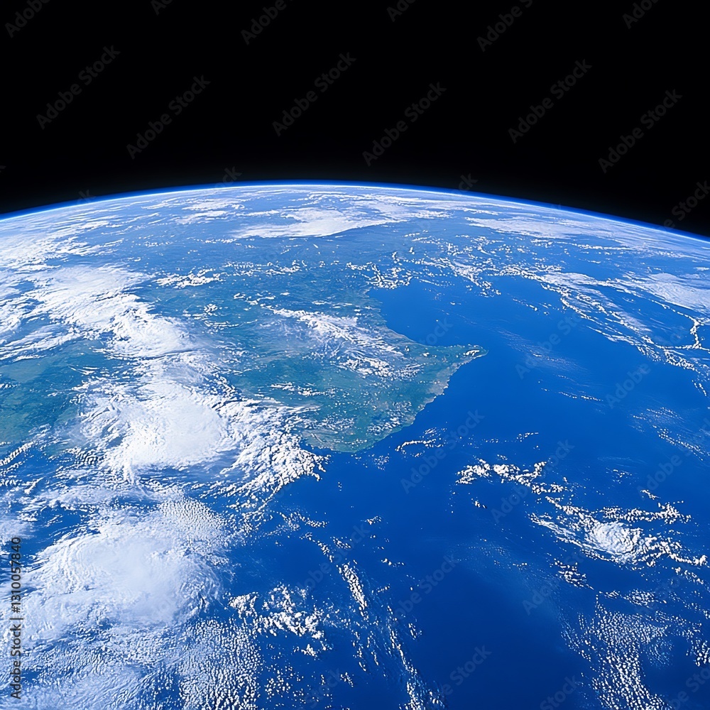 The planet earth as viewed from outer space The planet earth as viewed from outer space