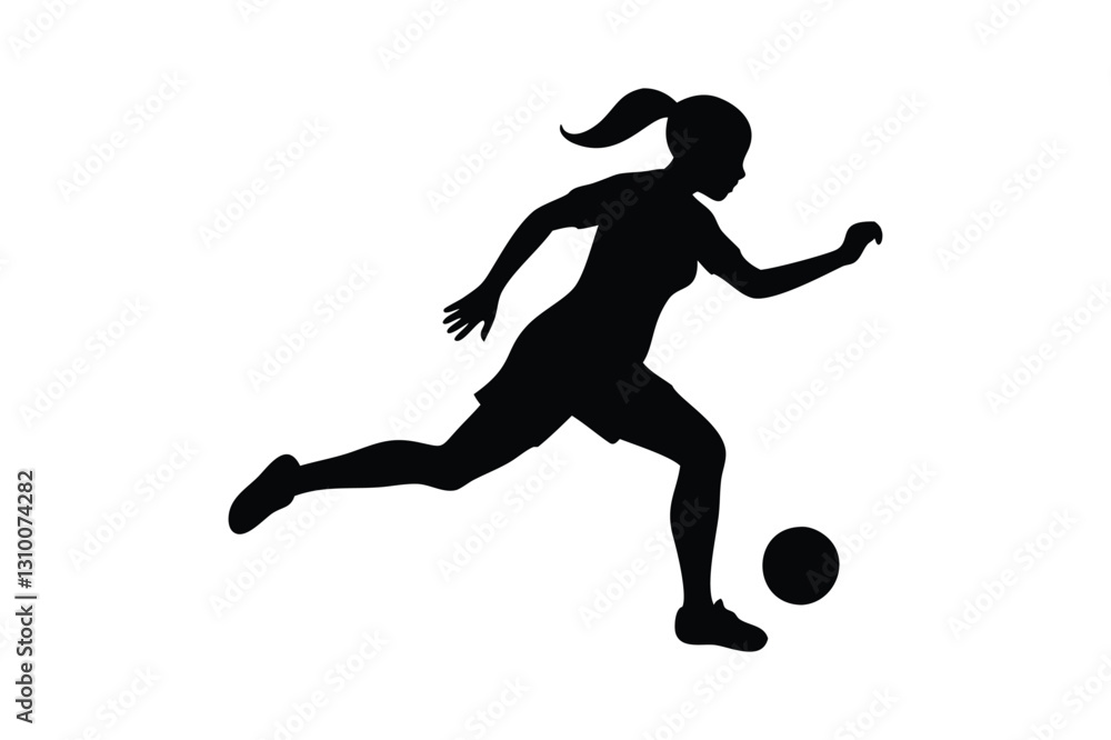 Soccer Silhouette Capturing the Perfect Kick Soccer Silhouette Capturing the Perfect Kick