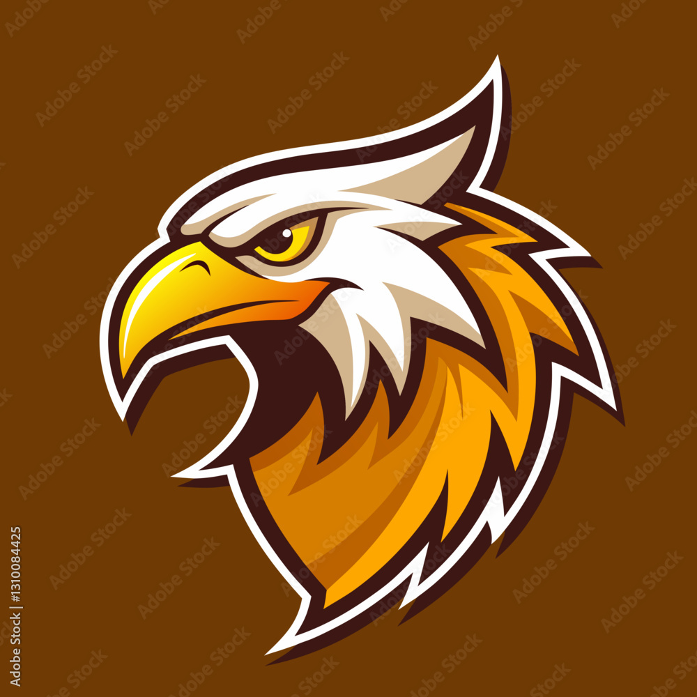 Obraz premium Simple Eagle Logo Design Collections