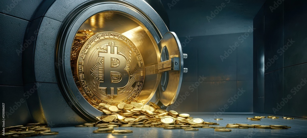 A representation of safety in the world of blockchain and virtual money.