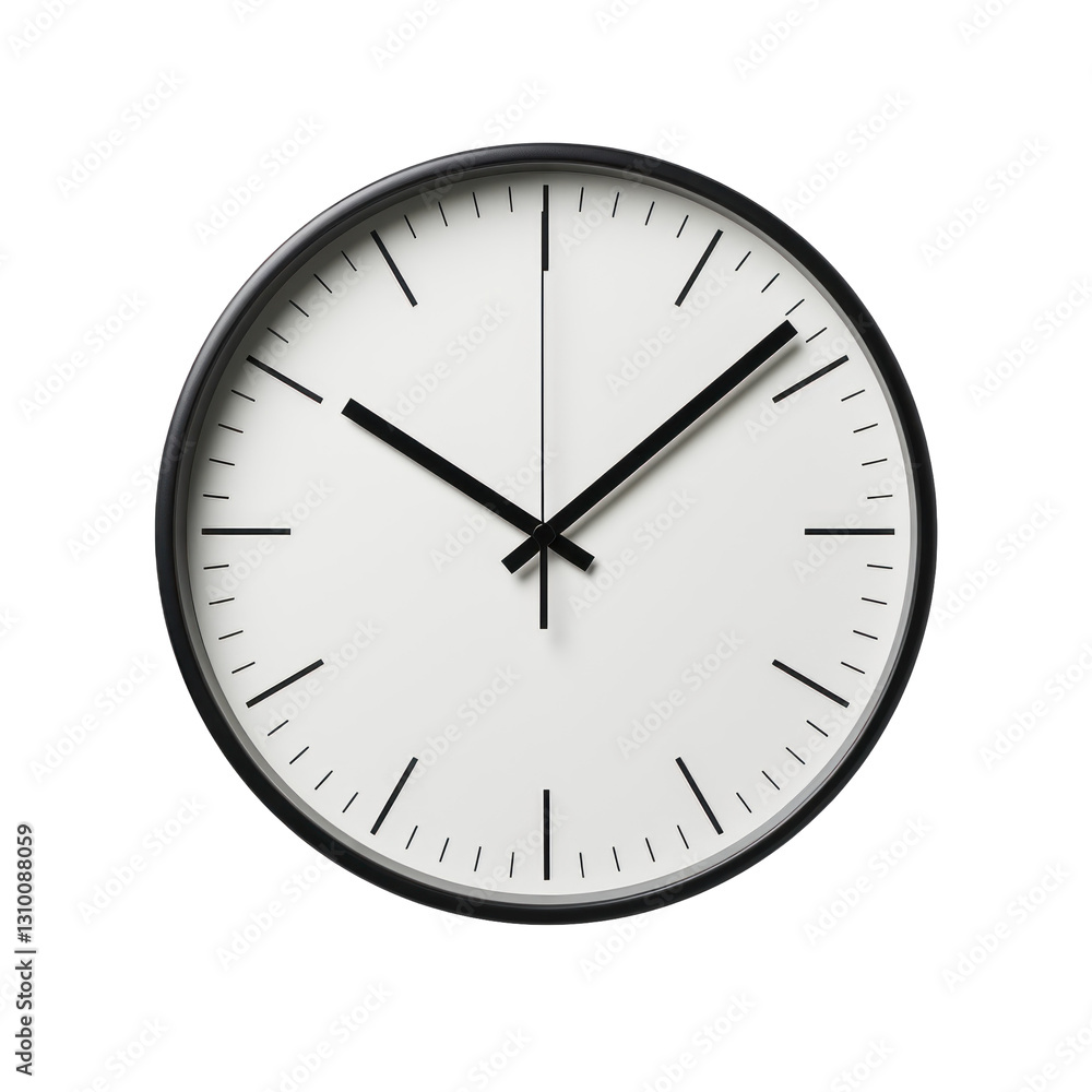 wall clock isolated on white wall clock isolated on white