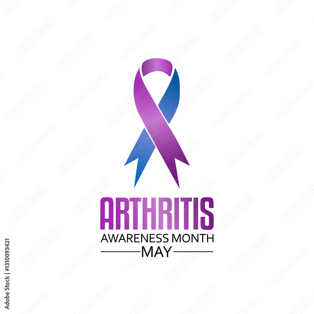 vector graphic of arthritis awareness month for arthritis awareness month celebration. vector graphic of arthritis awareness month for arthritis awareness month celebration.