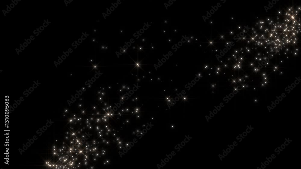 shiny sparkle celebration isolated overlay loop