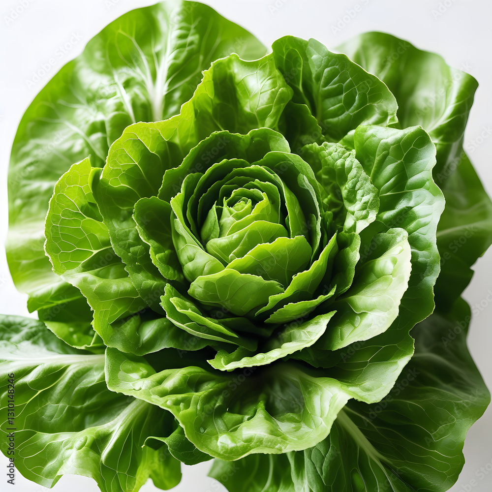 Fototapeta premium cabbage in the garden. Fresh lettuce vegetables. 