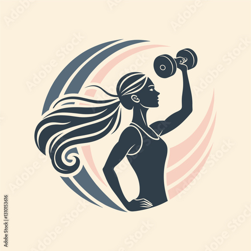 Strong Woman Fitness Logo
