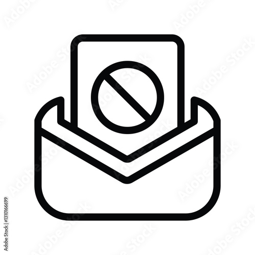 Spam Mail Icon
