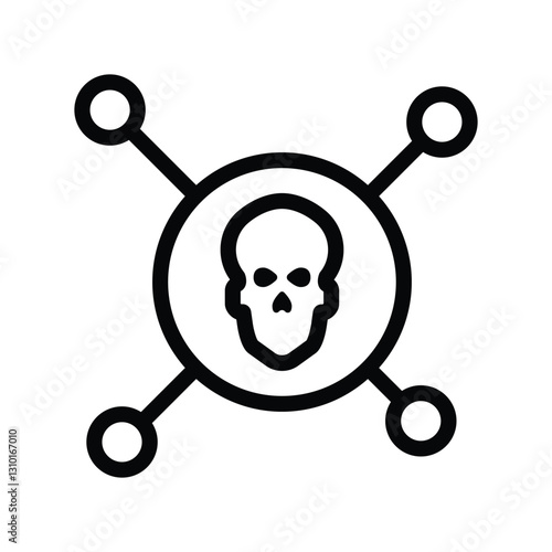 Malware Virus Icon