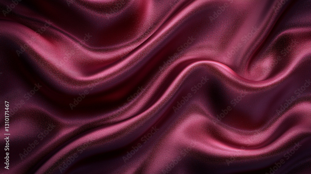 Fototapeta premium Velvet Fabric with Elegant Draping