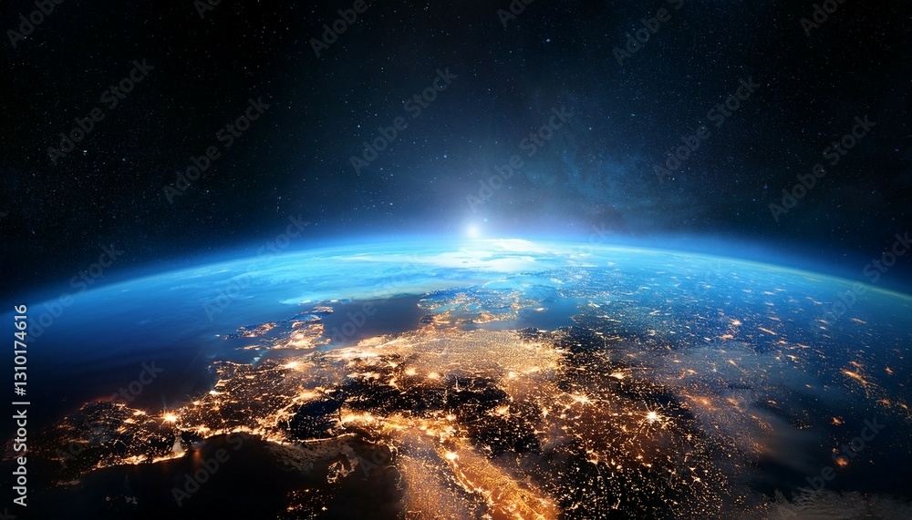 Fototapeta premium earth in space