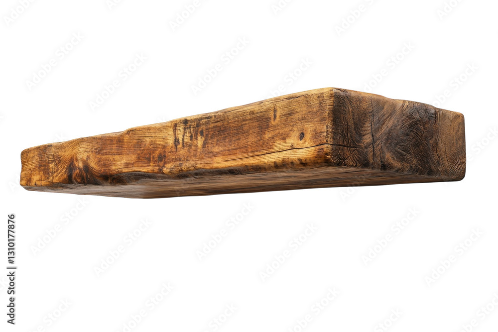 Rustic wooden shelf made from reclaimed timber, perfect for home decor or storage solutions Rustic wooden shelf made from reclaimed timber, perfect for home decor or storage solutions