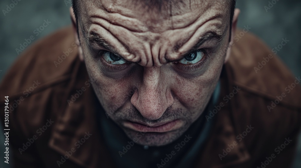 Defiant Man's Expression Defiant Man's Expression