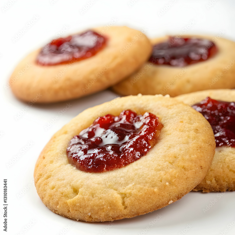 sweet food over white background sweet food over white background
