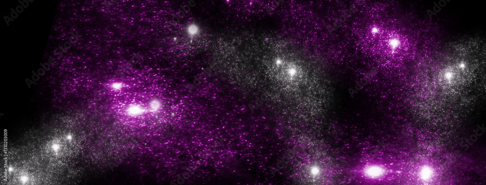 galaxy in a free space.