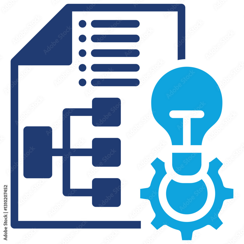 Obraz premium Implementation Plan icon