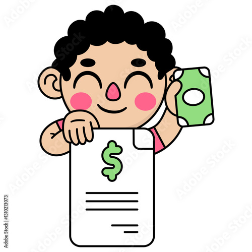 cute kid contract