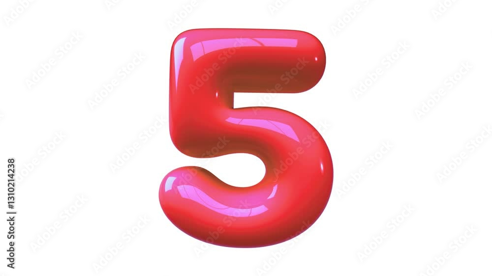 3D Red Countdown Timer – 10 Seconds Animation. 3D Red Countdown Timer – 10 Seconds Animation.