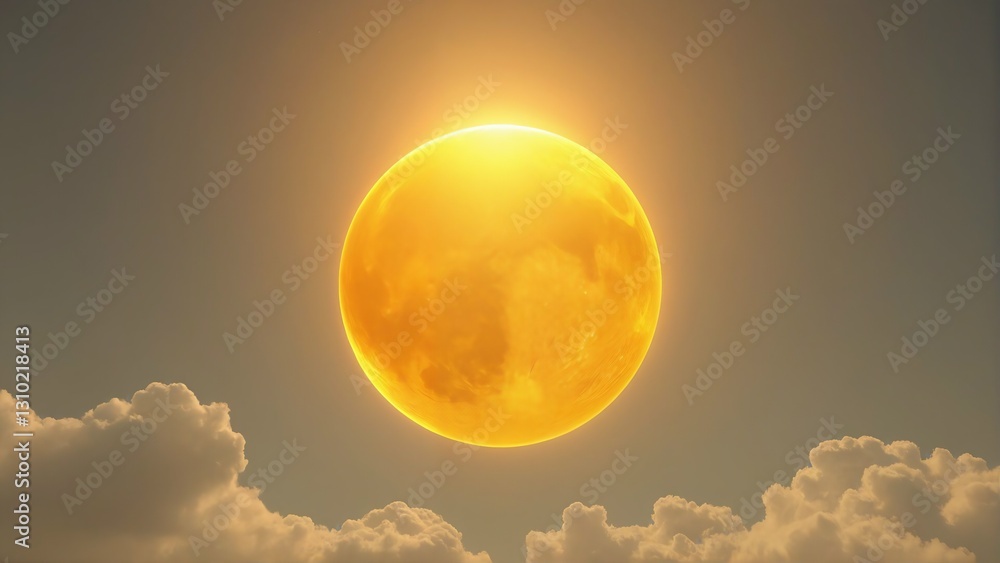 Obraz premium sun and moon