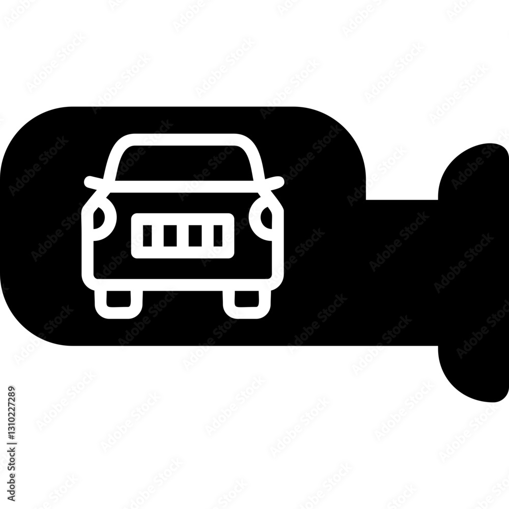 Obraz premium Side Mirror Icon