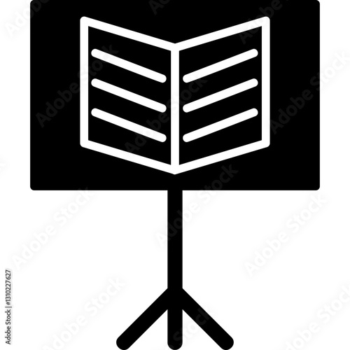 Music Stand Icon