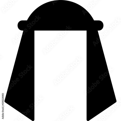 Muslim Scarf Icon