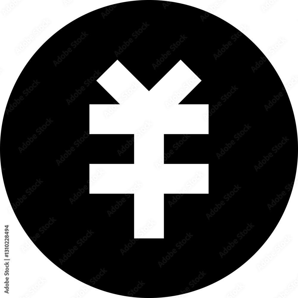 Obraz premium General collection - face right angle black icon pack