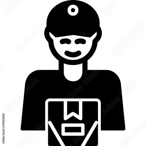 Delivery Man Icon