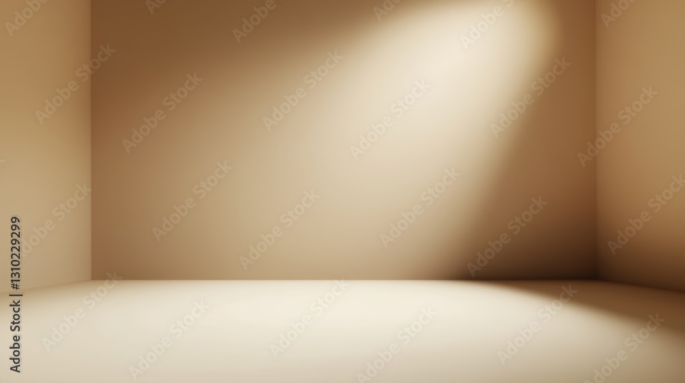 Light Tan Blur: A minimalist Light Tan blurred background with gentle shadows on the floor and wall, perfect for product display. Light Tan Blur: A minimalist Light Tan blurred background with gentle shadows on the floor and wall, perfect for product display.