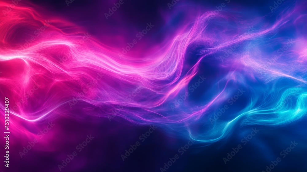 Dynamic fusion of fluid light waves creating a mesmerizing sci-fi neon atmosphere Dynamic fusion of fluid light waves creating a mesmerizing sci-fi neon atmosphere