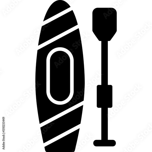 Paddle Board Icon