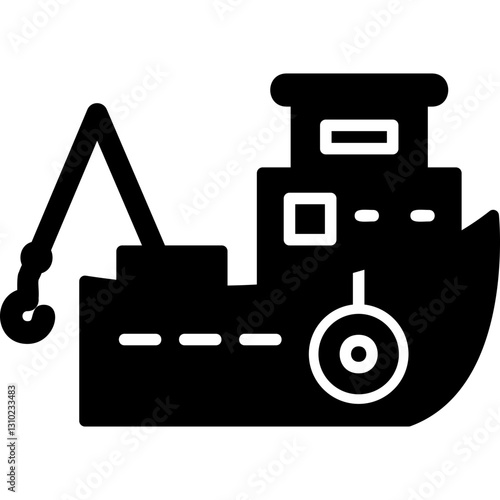 Fishing Boat Icon