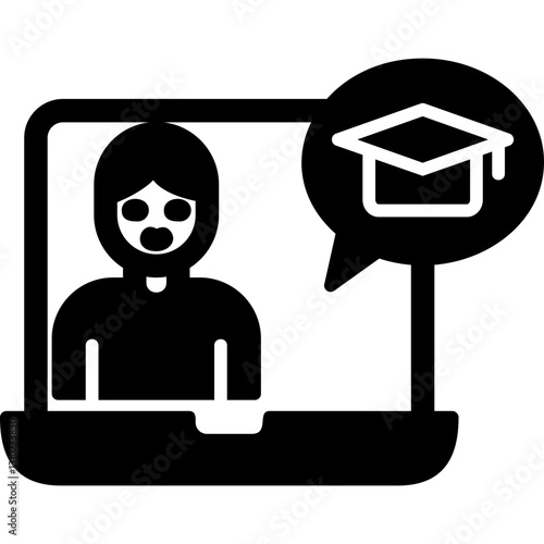 Online Learning Icon