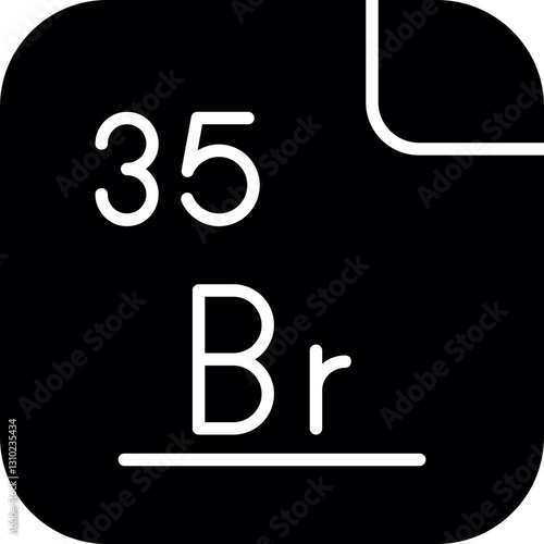Bromine Icon