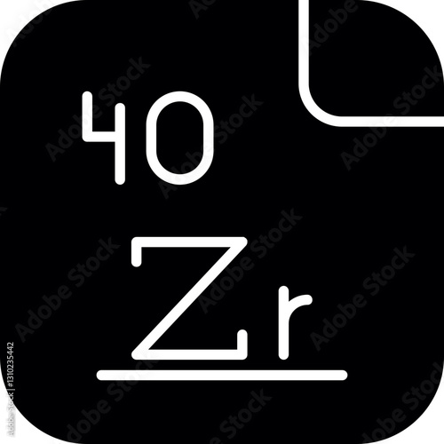Zirconium Icon