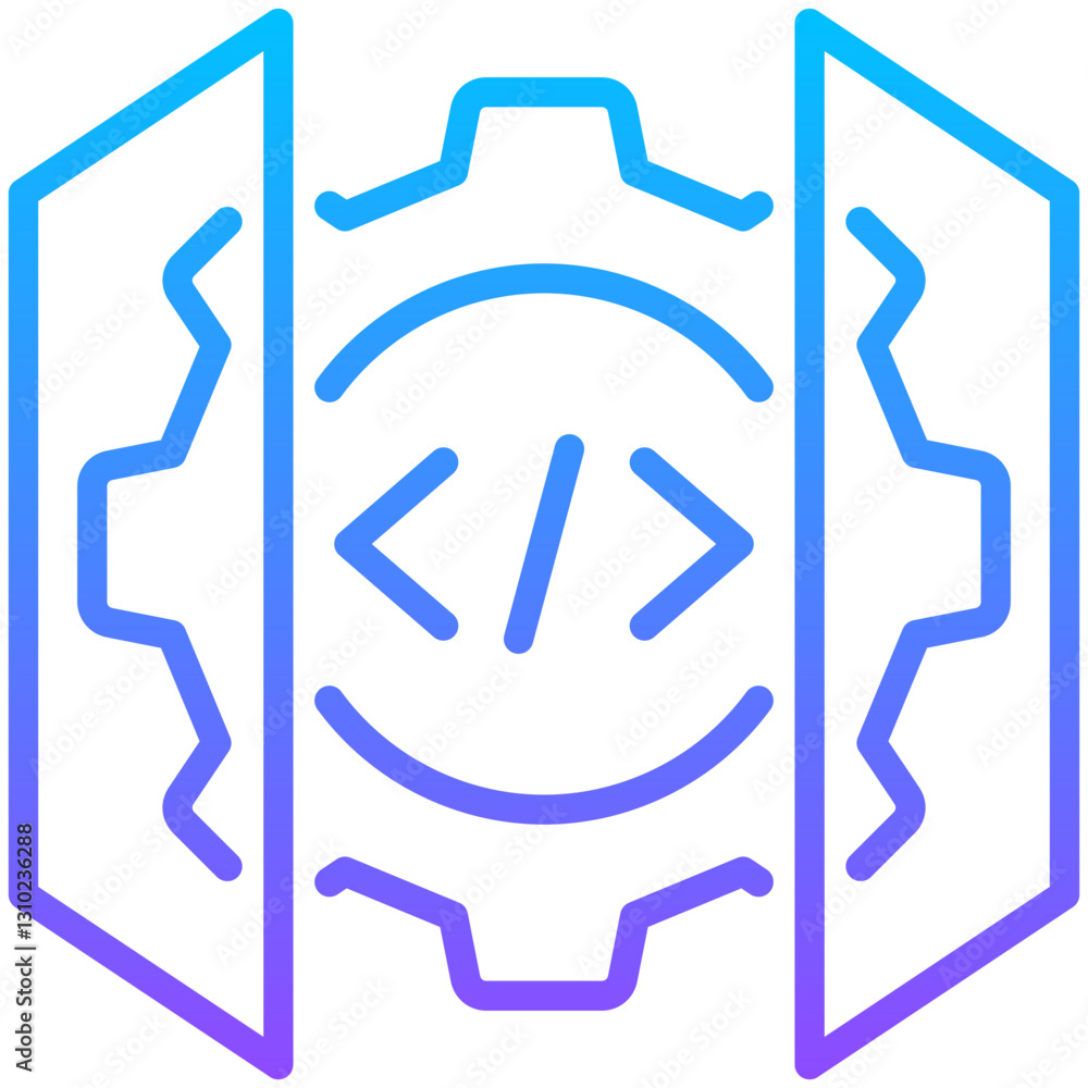 Obraz premium Gateway Icon