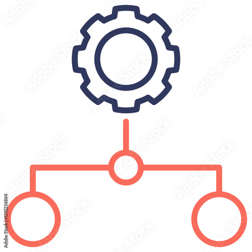 Subordinate Dual Tone Icon