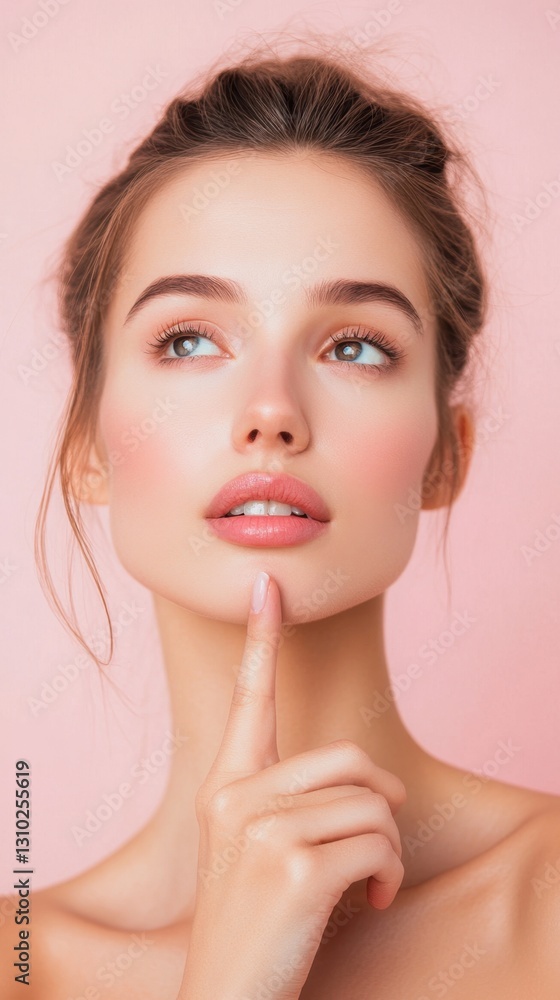 Woman in deep thought Woman in deep thought