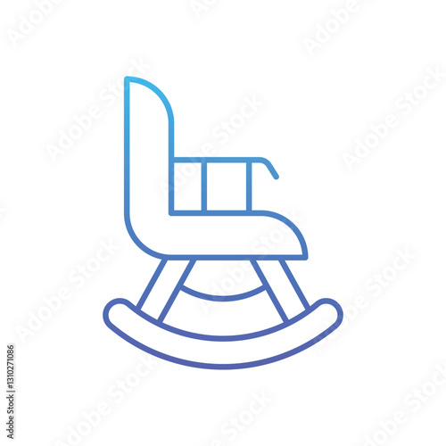 Rocking Chair Vector icon