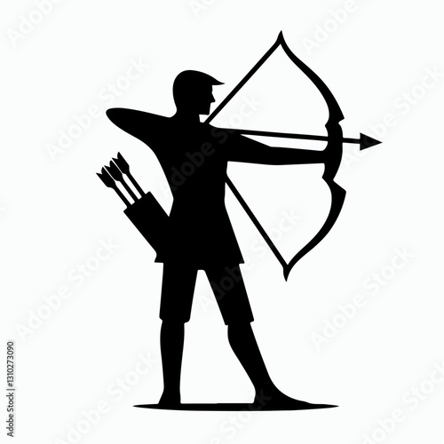 archer vector illustration 