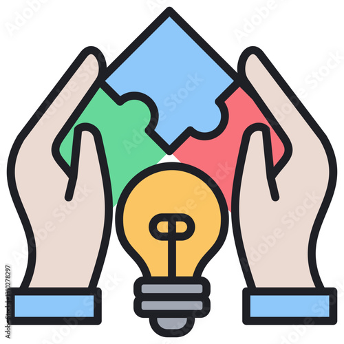Learning Lineal Color Icon