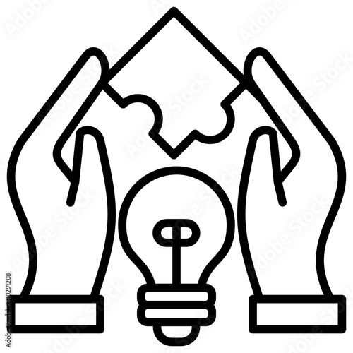 Learning Line Icon