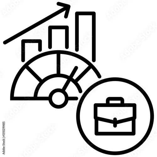 Metric Line Icon