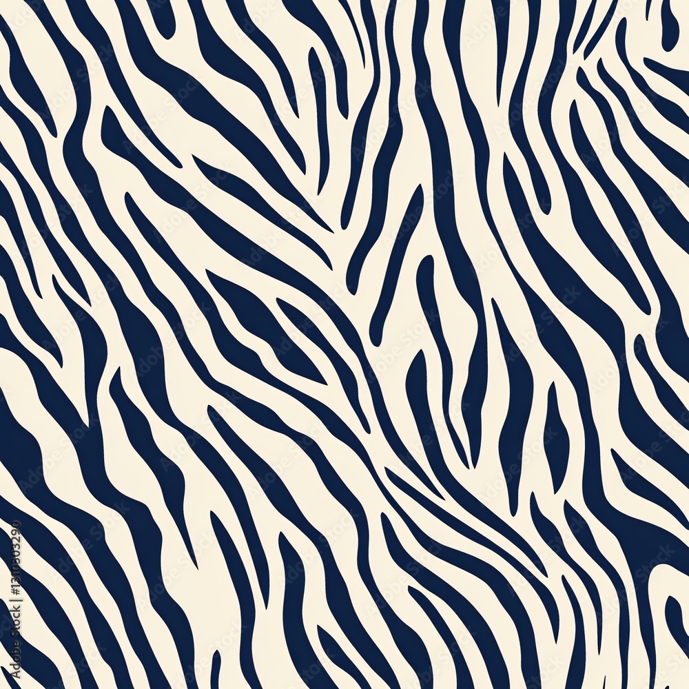 Unique Wavy Subtle Hand Drawn Zebra Seamless Pattern for Diverse Design Projects Unique Wavy Subtle Hand Drawn Zebra Seamless Pattern for Diverse Design Projects
