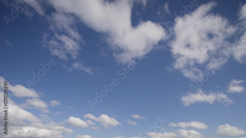 Living Sky: Dance of Clouds on a Clear Day
