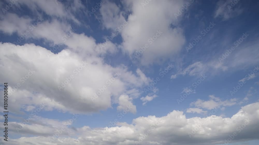 Living Sky: Dance of Clouds on a Clear Day Living Sky: Dance of Clouds on a Clear Day