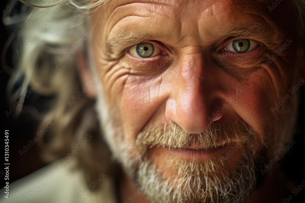 A distinguished man with silver hair and piercing green eyes gazes thoughtfully, reflecting a rich tapestry of life experiences and stories waiting to be shared A distinguished man with silver hair and piercing green eyes gazes thoughtfully, reflecting a rich tapestry of life experiences and stories waiting to be shared