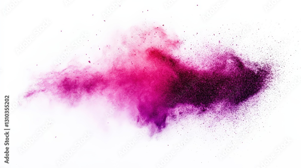 Dynamic pink powder explosion studio closeup colorful artistic vibrant visuals Dynamic pink powder explosion studio closeup colorful artistic vibrant visuals