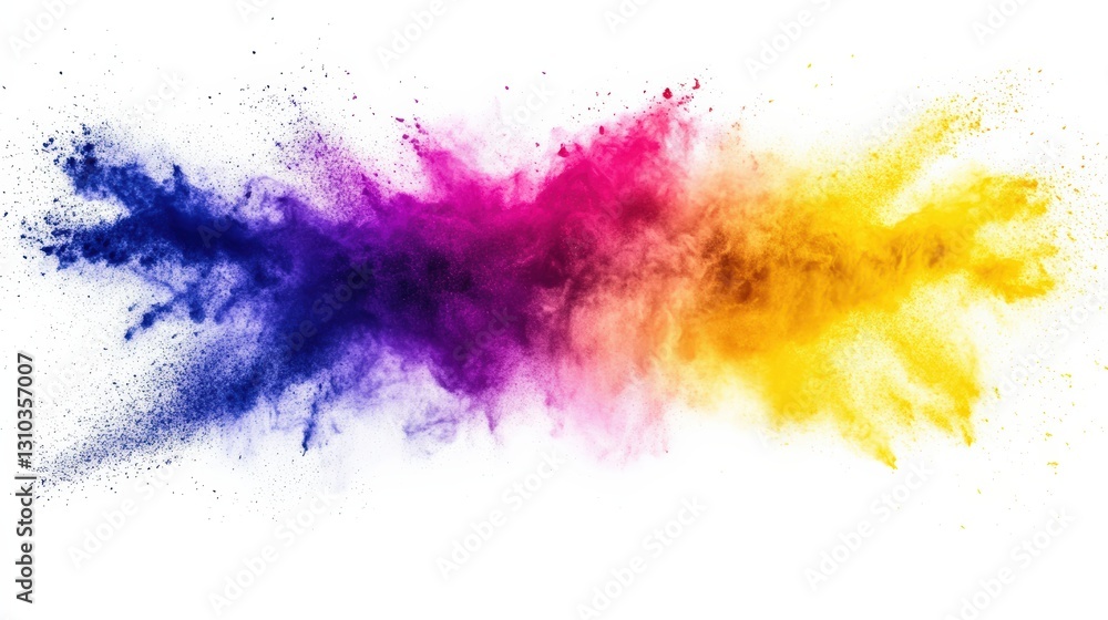 Colorful powder explosion creative studio high-speed capture artistic environment dynamic perspective vibrant concept Colorful powder explosion creative studio high-speed capture artistic environment dynamic perspective vibrant concept