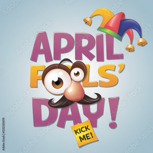 Obraz na płótnie april fools day