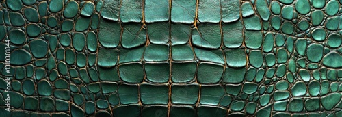 Crocodile skin texture with copy space. Close-up alligator pattern. Reptile scales. Crocodile leather texture. Realistic alligator skin. Crocodile design texture. Detailed crocodile skin close-up. 